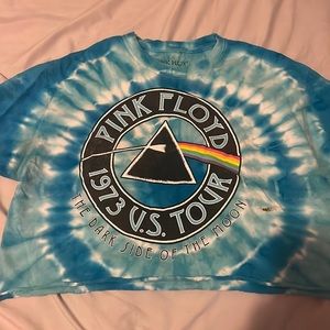 pink floyd crop top
